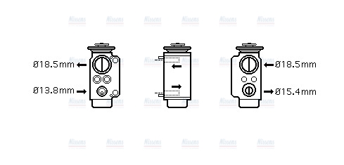 AVA Aircon Expansion Valve BW1240