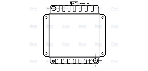 AVA Coolant Radiator BW2006