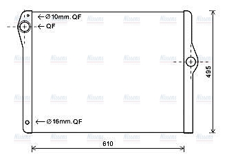 AVA Coolant Radiator BW2596