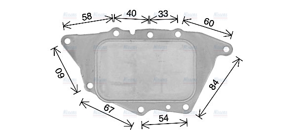 AVA Oil Cooler BW3594