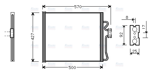AVA Aircon Condenser BW5192