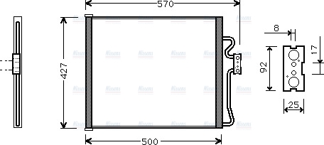 AVA Aircon Condenser BW5214