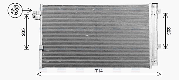 AVA Aircon Condenser BW5609D