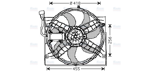 AVA Radiator Cooling Fan BW7525