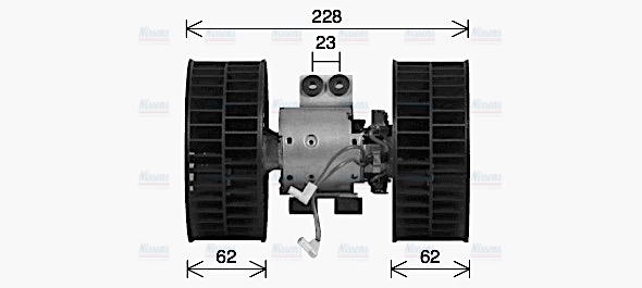 AVA Cabin Fan Blower Motor BW8613