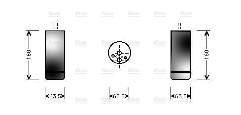 AVA Aircon Receiver Dryer Filter BWD063