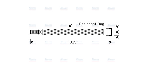 AVA Aircon Receiver Dryer Filter BWD297