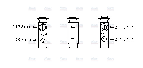 AVA Aircon Expansion Valve CN1219