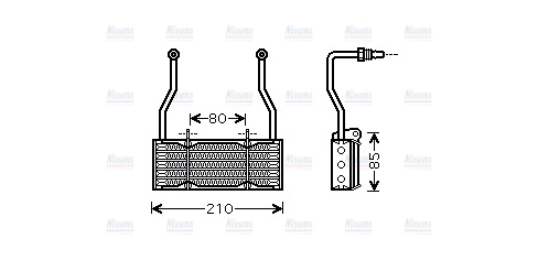 AVA Oil Cooler CN3022