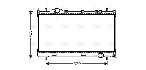 AVA Coolant Radiator CR2101