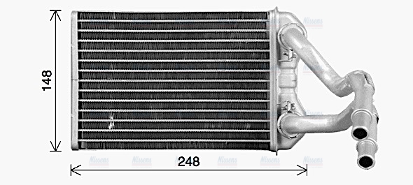 AVA Cabin Heater Core CR6147
