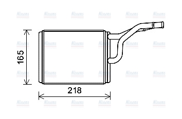 AVA Cabin Heater Core CRA6137