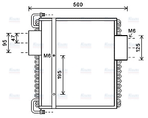 AVA Aircon Condenser CS5033