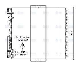 AVA Aircon Condenser CS5038