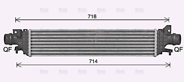 AVA Charge Air Intercooler CT4074