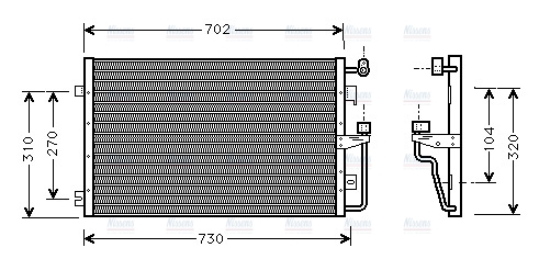 AVA Aircon Condenser CT5027