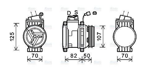 AVA Aircon Compressor CTK041