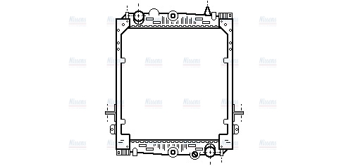 AVA Coolant Radiator DF2024