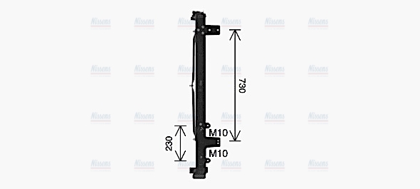 AVA Coolant Radiator DF2098