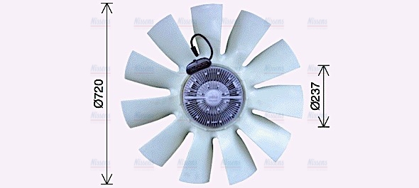 AVA Cooling Fan Clutch DFF059