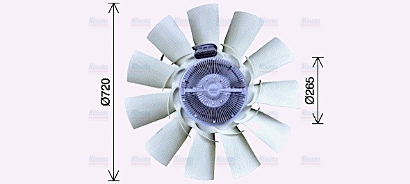 AVA Cooling Fan Clutch DFF083