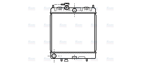 AVA Coolant Radiator DN2128