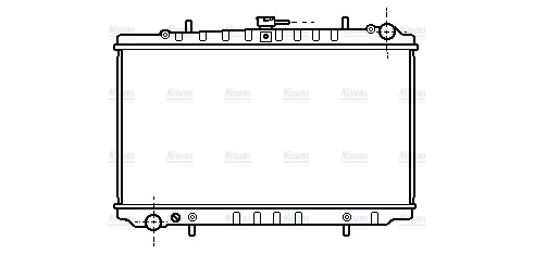 AVA Coolant Radiator DN2157