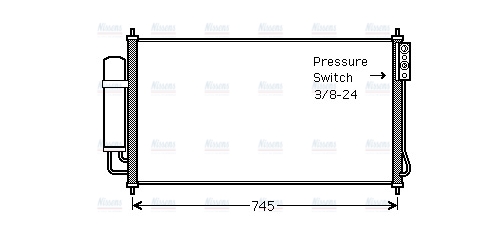 AVA Aircon Condenser DN5325D