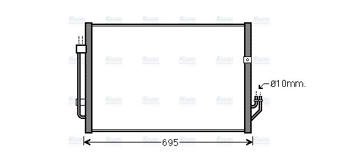 AVA Aircon Condenser DN5331