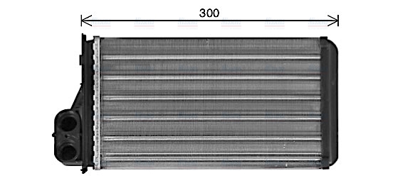 AVA Cabin Heater Core DN6473
