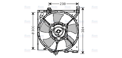 AVA Radiator Fan DN7501