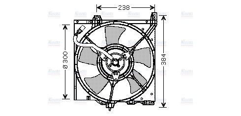 AVA Radiator Fan DN7503