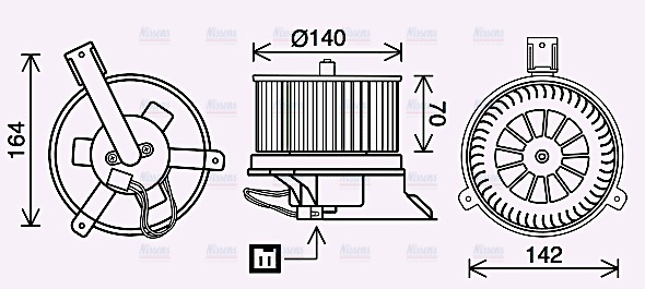 AVA Blower Fan DN8434