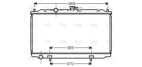 AVA Coolant Radiator DNA2215