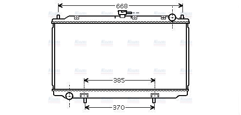 AVA Coolant Radiator DNA2216