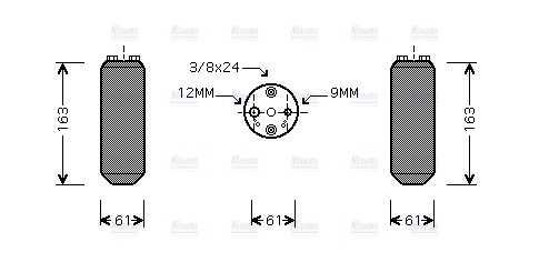 AVA Aircon Receiver dryer DND058