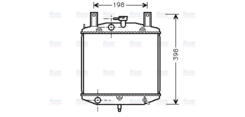 AVA Coolant Radiator DU2026