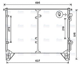 AVA Aircon Condenser DW5116