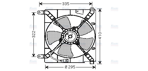 AVA Radiator Fan DW7501