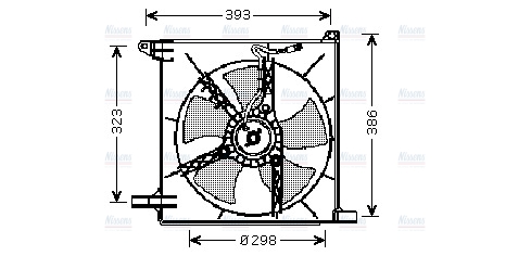 AVA Radiator Cooling Fan DW7513
