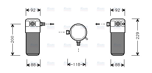 AVA Aircon Receiver dryer DWD021