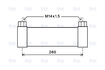 AVA Coolant Radiator DZ2025