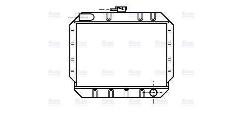 AVA Coolant Radiator FD2019