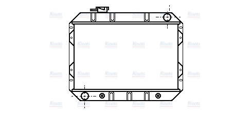 AVA Coolant Radiator FD2024
