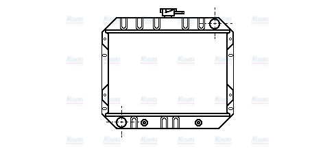 AVA Coolant Radiator FD2099