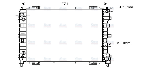 AVA Coolant Radiator FD2345