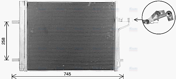 AVA Aircon Condenser FD5694D