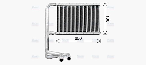 AVA Cabin Heater Core FD6693