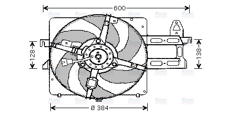 AVA Radiator Fan FD7534