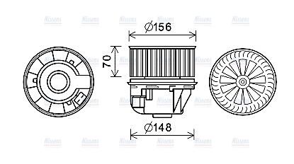AVA Blower Fan FD8631